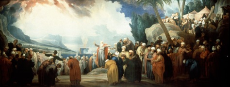 Moses Elects the 70 Elders, Jacob de Wit, 1737, Royal Palace of Amsterdam