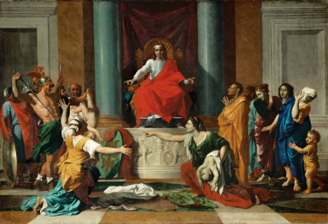 Judgment of Solomon, Nicolas Poussin, 1649, Louvre, Paris
