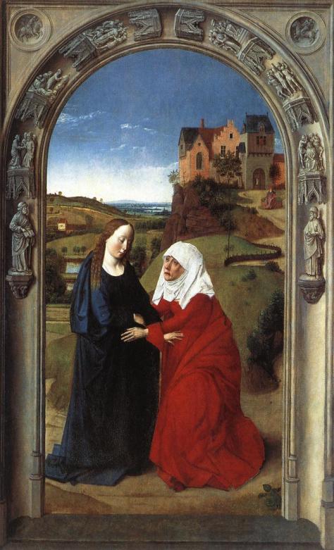 Polyptych of the Virgin’s Life Dieric Bouts (Flemish) Ca. 1445 Museo del Prado, Madrid 